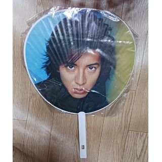 スマップ(SMAP)の木村拓哉　うちわ(アイドルグッズ)