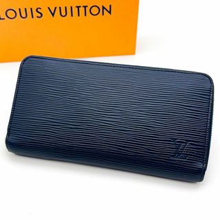 ルイヴィトン(LOUIS VUITTON)の【極美品】新型 ルイヴィトン エピ ジッピーウォレット アンディゴブルー 長財布(長財布)