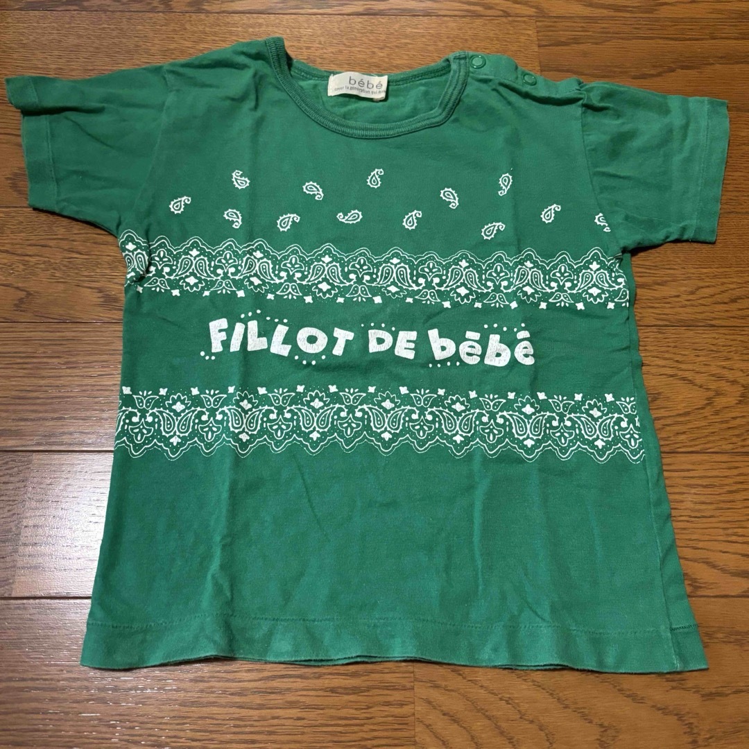 BeBe(ベベ)のbebe 半袖　95センチ キッズ/ベビー/マタニティのキッズ服男の子用(90cm~)(Tシャツ/カットソー)の商品写真