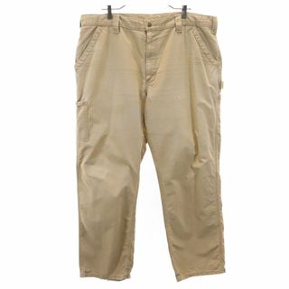 カーハート(carhartt)のカーハート ペインターパンツ W40 ブラウン Carhartt ビッグサイズ メンズ 古着 【240420】(ペインターパンツ)