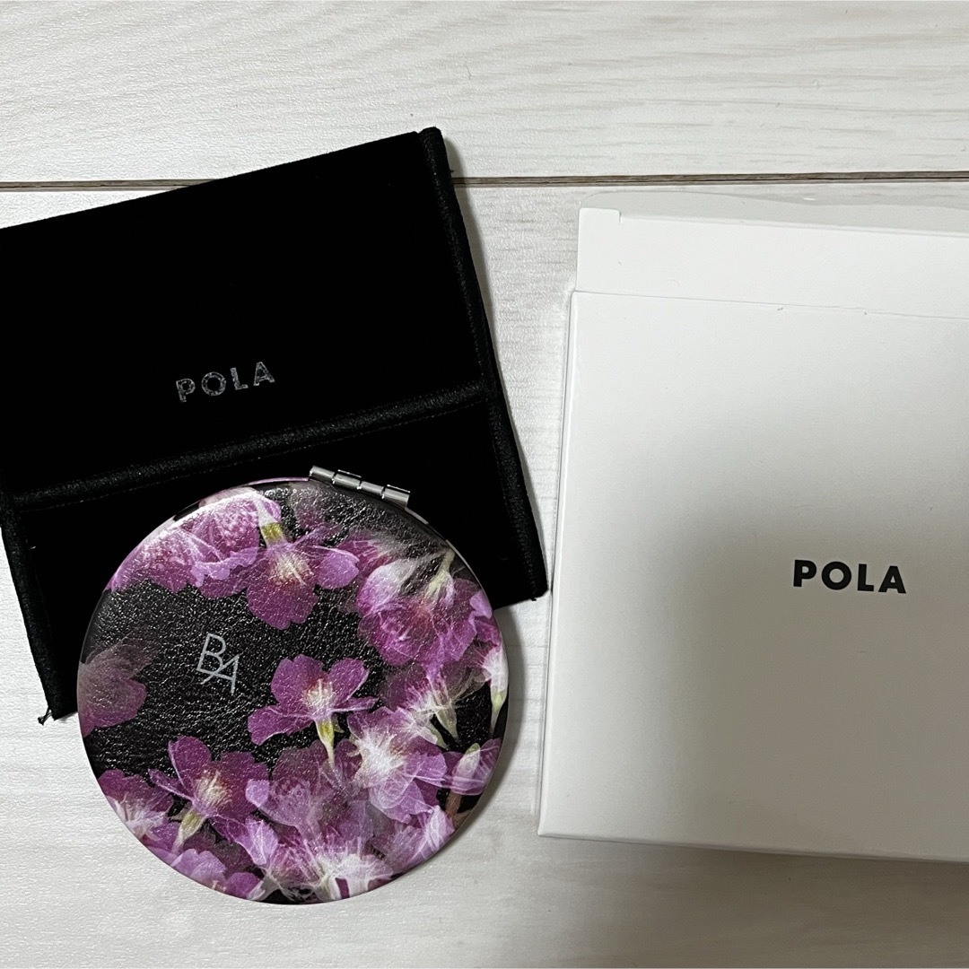 POLA(ポーラ)のポーラ　POLA オリジナルミラー　サクラピンクデザイン レディースのファッション小物(ミラー)の商品写真