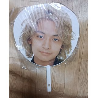 スマップ(SMAP)の香取慎吾　うちわ　二枚セット(アイドルグッズ)