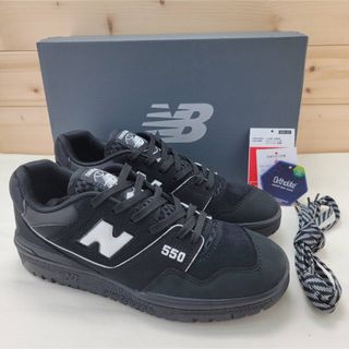 ニューバランス(New Balance)のニューバランス BB550ATM ブラック/ブラック 24.5cm(スニーカー)