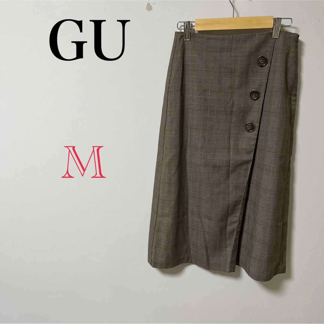 GU(ジーユー)の【GU】レディース　タイトスカート　ひざ丈スカート　スカート　パンツ　ズボン レディースのスカート(ひざ丈スカート)の商品写真