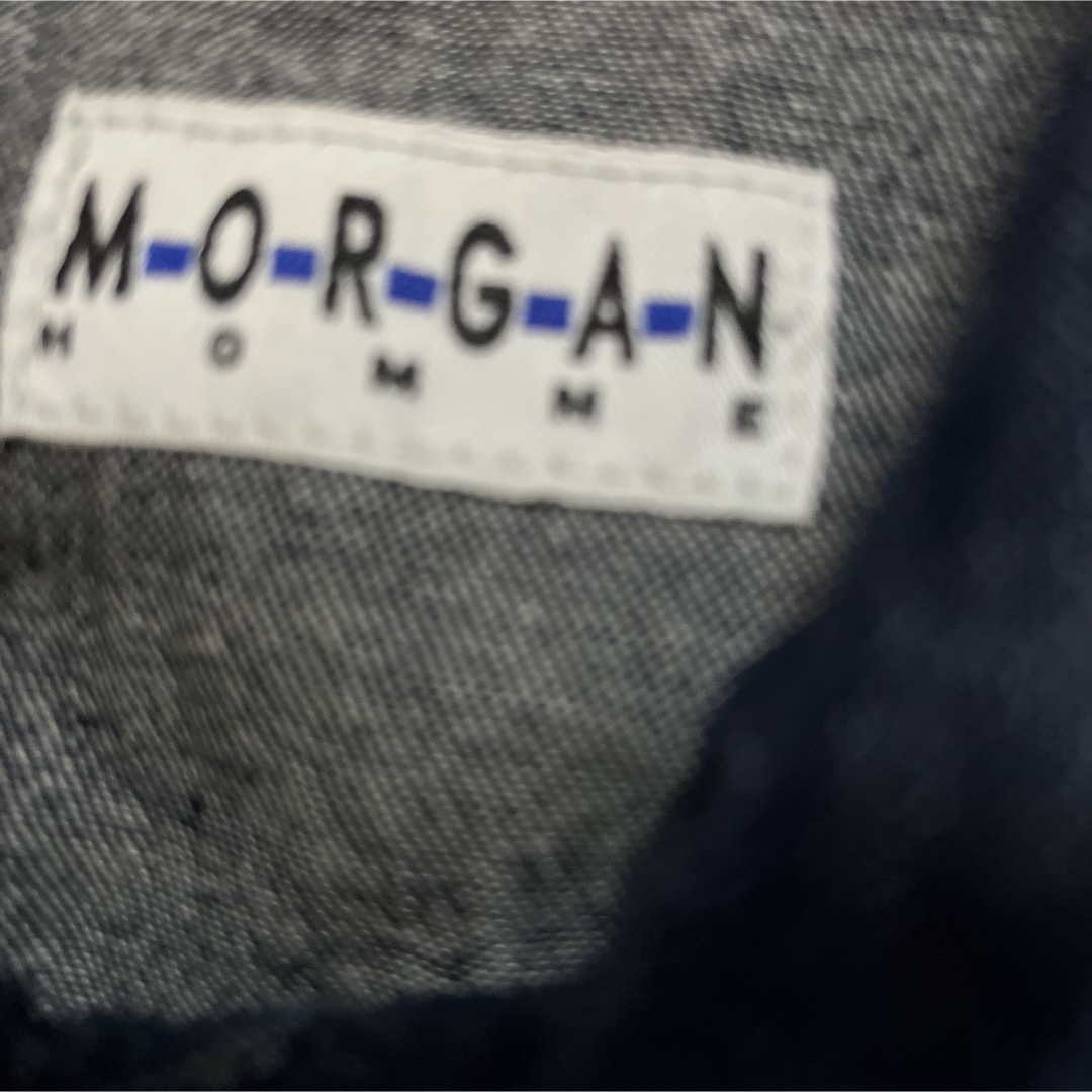 MORGAN HOMME(モルガンオム)のMORGAN HOMME   フランス　デニムウエスタンシャツ メンズのトップス(シャツ)の商品写真