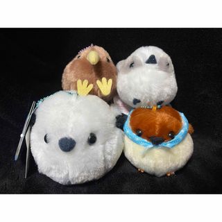 ふくふくシマエナガ AMUFUN ぬいぐるみ マスコット まとめ売り セット(ぬいぐるみ)