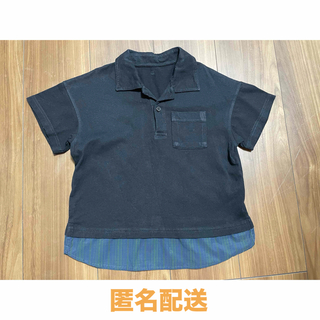 ジーユー(GU)のGU 襟付きトップス　子供服 120(Tシャツ/カットソー)