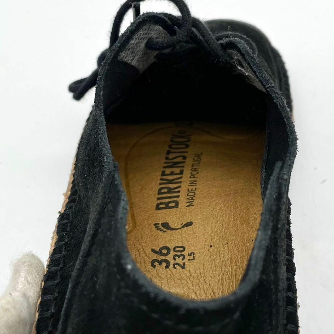 BIRKENSTOCK(ビルケンシュトック)の★極美品 ビルケンシュトック ゲーリー GARY レザーシューズ ブラック 23 レディースの靴/シューズ(ローファー/革靴)の商品写真