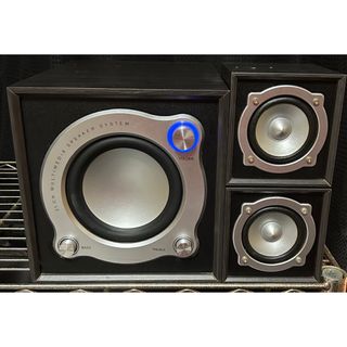 アズマ 2.1chスピーカー A30G  重低音 ウーファー(アンプ)