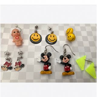 ディズニー(Disney)の個性派ピアス6種セット(ピアス)