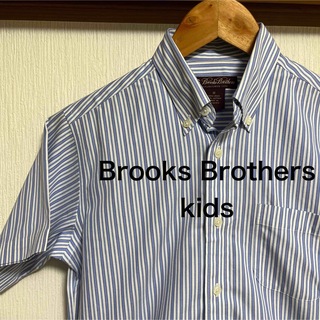 Brooks Brothers - 【新品未使用】Brooks Brothers  kidsボタンダウン　半袖シャツ