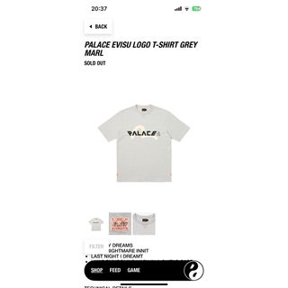 PALACE - パレス　エビス　Tシャツ