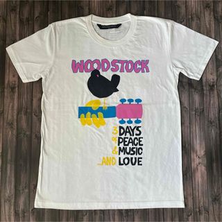 WOODSTOCK ウッドストックフェスティバル バンドTシャツ 新品未使用(Tシャツ/カットソー(半袖/袖なし))