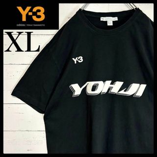 ワイスリー(Y-3)の【希少XLサイズ】Y-3 ワイスリー☆ヨウジヤマモト Tシャツ センターロゴ(Tシャツ/カットソー(半袖/袖なし))