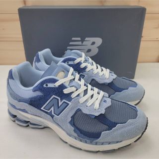 ニューバランス(New Balance)のニューバランス M2002RDI プロテクション  ブルー 24.5cm(スニーカー)