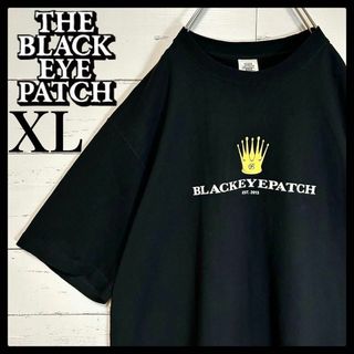 *【大人気モデル】ブラックアイパッチ☆センターロゴ Tシャツ 入手困難 XL(Tシャツ/カットソー(半袖/袖なし))