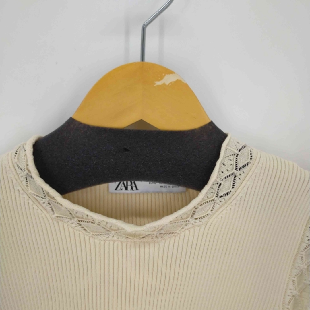 ZARA(ザラ)のZARA(ザラ) POINTELLE KNIT  レディース トップス ベスト レディースのトップス(ベスト/ジレ)の商品写真