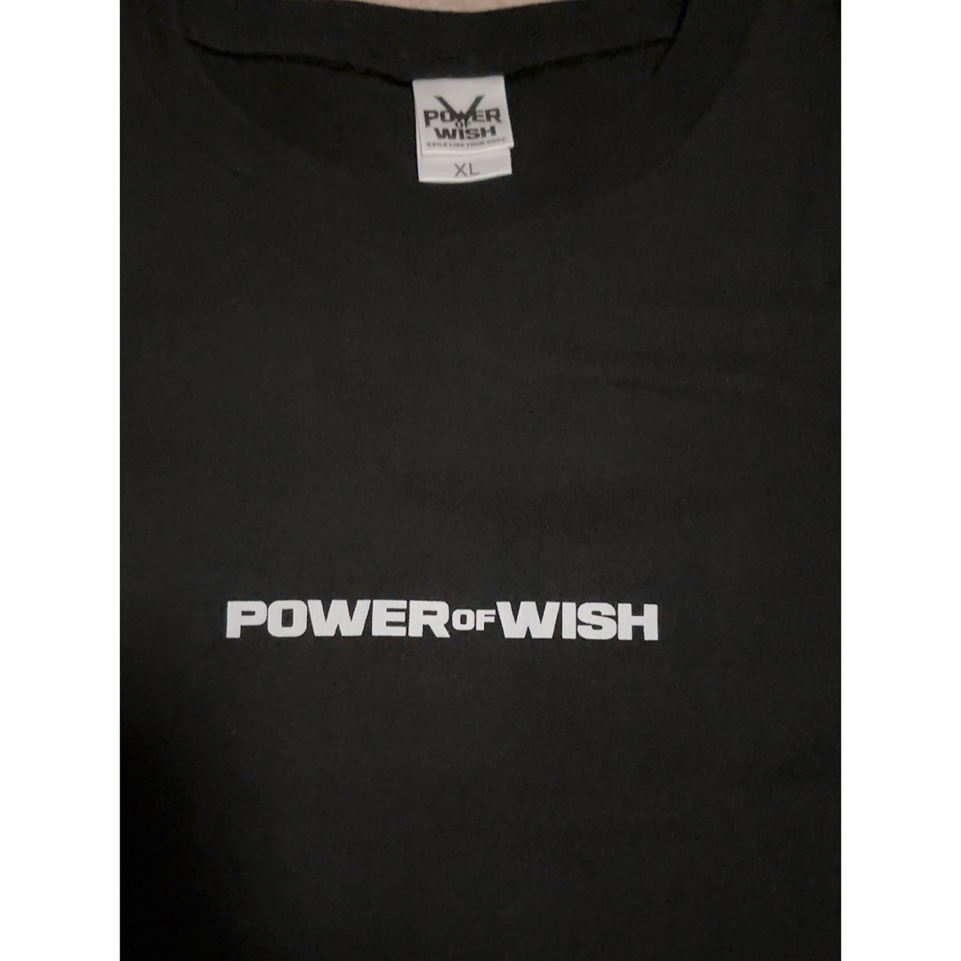 EXILE TRIBE(エグザイル トライブ)のEXILE POWER OF WISH 2022 ライブTシャツ(XL) エンタメ/ホビーのタレントグッズ(男性タレント)の商品写真