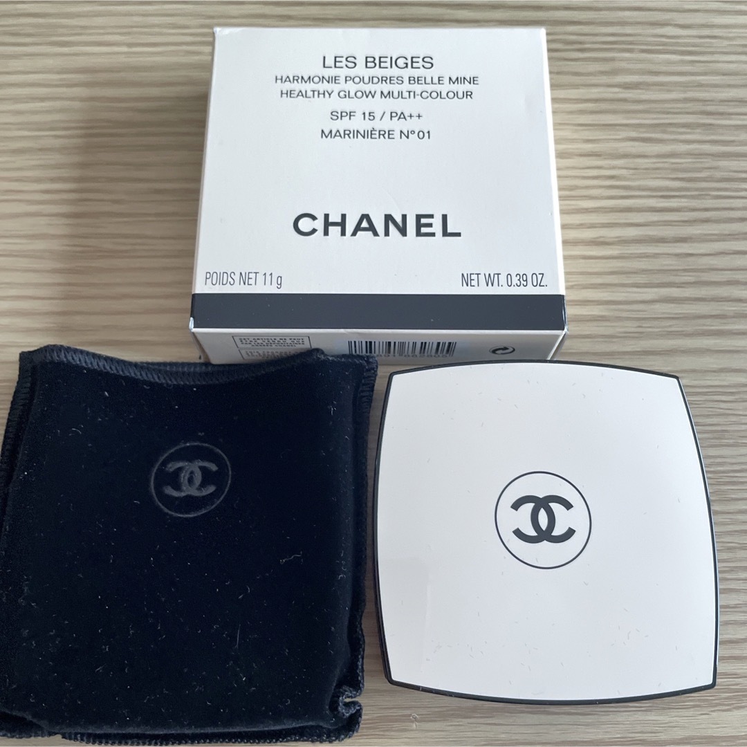 CHANEL(シャネル)のCHANELレベージュアーモニープードゥルベルミン　マリニエールN°01 コスメ/美容のベースメイク/化粧品(フェイスパウダー)の商品写真