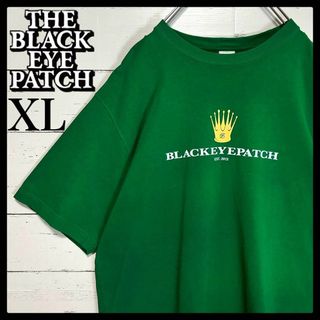 【希少XLサイズ】ブラックアイパッチ☆センターロゴ Tシャツ 大人気モデル(Tシャツ/カットソー(半袖/袖なし))