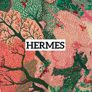 エルメス(Hermes)の超希少 ★HERMES★ プチカレ 英国式庭園にて ALICE SHIRLEY(バンダナ/スカーフ)