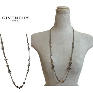 GIVENCHY - GIVENCHY PARIS VINTAGE 80s ロングチェーンネックレス