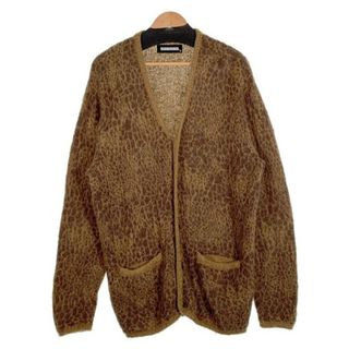 NEIGHBORHOOD ネイバーフッド 21AW MOHAIR CARDIGAN モヘアカーディガン ブラウン 212FUNH-KNM04 Size L