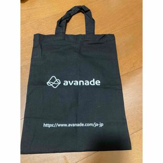 トートバッグ エコバッグ トートバック ショッピングバッグ 黒 avanade(トートバッグ)