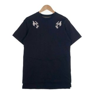 ACRONYM アクロニウム グラフィックプリント レイヤード Tシャツ ブラック S28-PR-A Size S(Tシャツ/カットソー(半袖/袖なし))