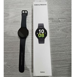 サムスン(SAMSUNG)のSAMSUNG GALAXY WATCH5 44MM GRAPHITE(腕時計(デジタル))