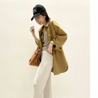 アパルトモンドゥーズィエムクラス(L'Appartement DEUXIEME CLASSE)の新品タグ付き◇artificial suede CPO Jacketベージュ(その他)