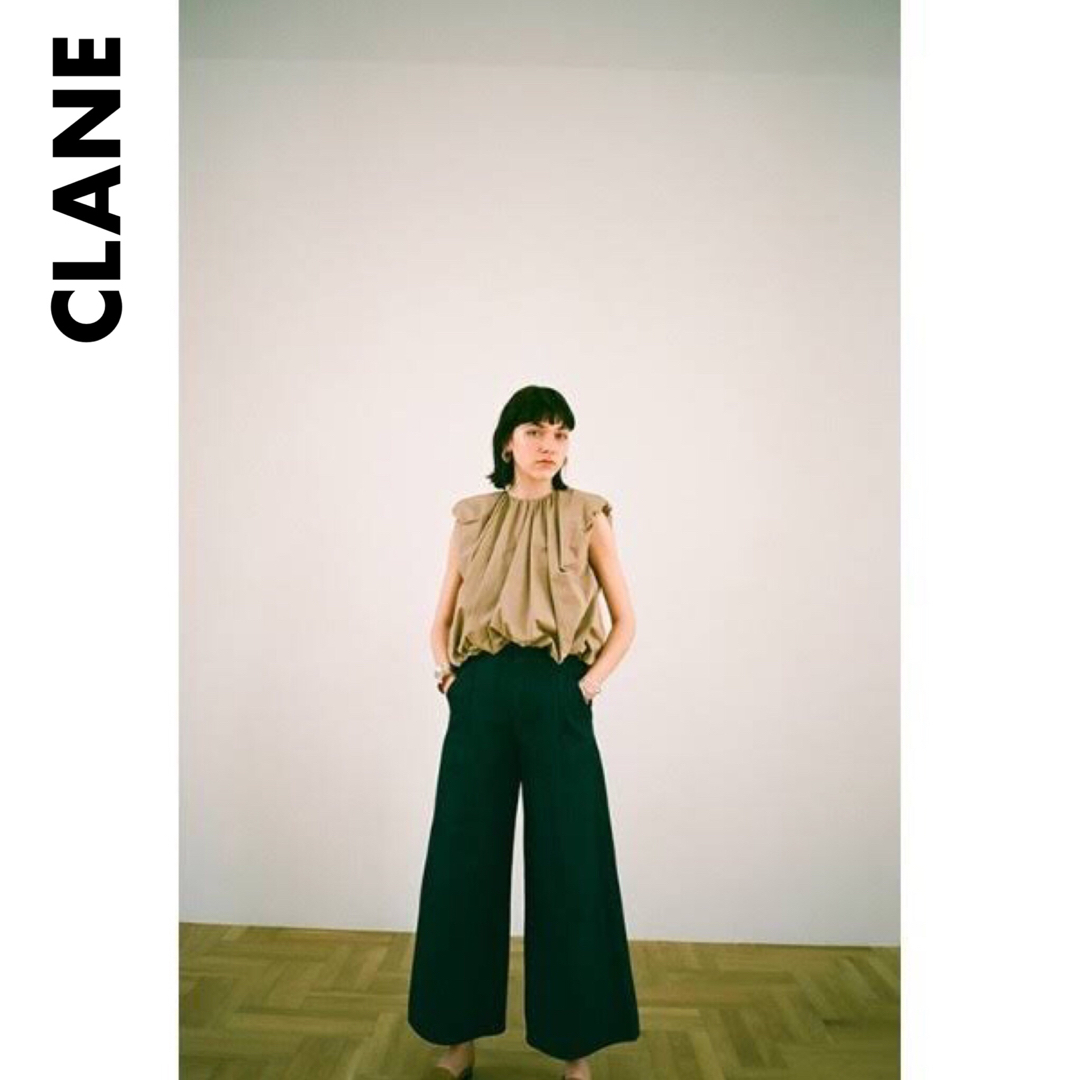 CLANE(クラネ)のクラネ/バギージーンズ second denim pants j/w wide レディースのパンツ(デニム/ジーンズ)の商品写真