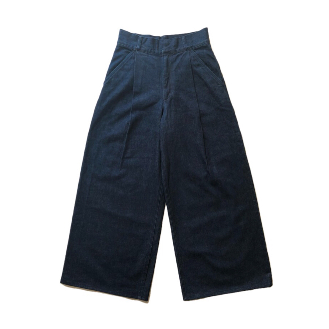 CLANE(クラネ)のクラネ/バギージーンズ second denim pants j/w wide レディースのパンツ(デニム/ジーンズ)の商品写真