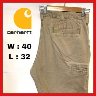 カーハート(carhartt)の90s 古着 カーハート ワークパンツ チノパン 40×32 (ワークパンツ/カーゴパンツ)