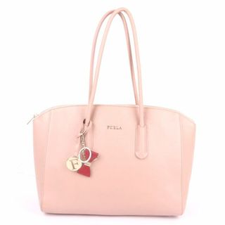 フルラ(Furla)のフルラ トートバッグ 本革 レザー リボンチャーム 肩掛け ショルダーバッグ ブランド 鞄 カバン レディース ピンク Furla(トートバッグ)