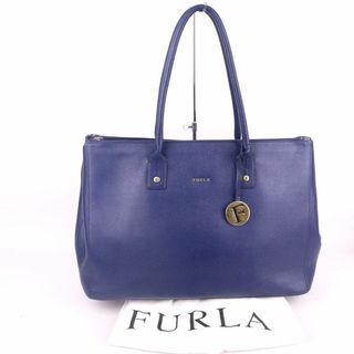 フルラ(Furla)のフルラ トートバッグ 本革 レザー 肩掛け ショルダーバッグ ブランド 鞄 カバン レディース ネイビー Furla(トートバッグ)