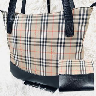 バーバリー(BURBERRY)の【T様専用】　美品】バーバリー　ハンドバッグ　ノバチェック　シャドーホース(ハンドバッグ)