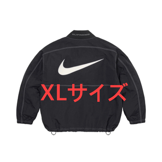 シュプリーム(Supreme)のSupreme Nike Ripstop Pullover  黒(ナイロンジャケット)