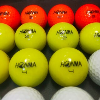 ホンマゴルフ(本間ゴルフ)の【B級】ホンマA1 24球  ロストボール ゴルフボール HONMA(その他)