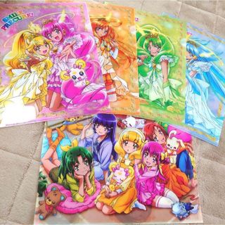 【非売品！】スマイルプリキュア！ クリアファイル 5種 下敷き 4種(クリアファイル)