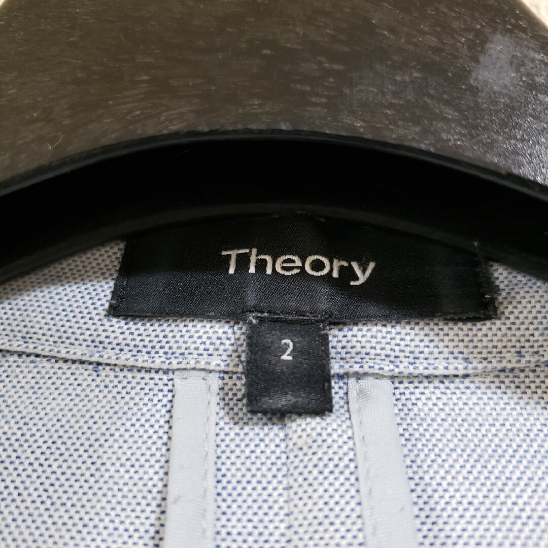 theory(セオリー)の美品　セオリー　Theory　サマージャケット　テーラードジャケット　2 M レディースのジャケット/アウター(テーラードジャケット)の商品写真