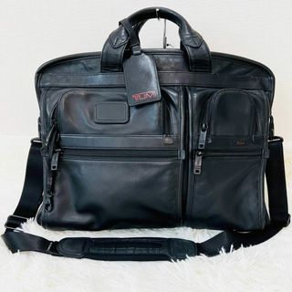 トゥミ(TUMI)のTUMI 黒　ビジネスバッグ オールレザー 96114DH 2way　ショルダー(ビジネスバッグ)