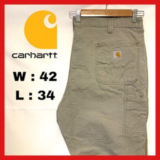 カーハート(carhartt)の90s 古着 カーハート ワークパンツ ペインターパンツ 42×34 (ワークパンツ/カーゴパンツ)