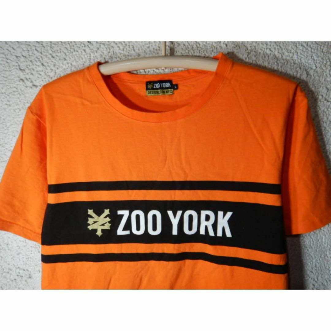 ZOO YORK(ズーヨーク)の8886　ZOO　YORK　半袖　tシャツ　人気　ロゴ　デザイン　 メンズのトップス(Tシャツ/カットソー(半袖/袖なし))の商品写真