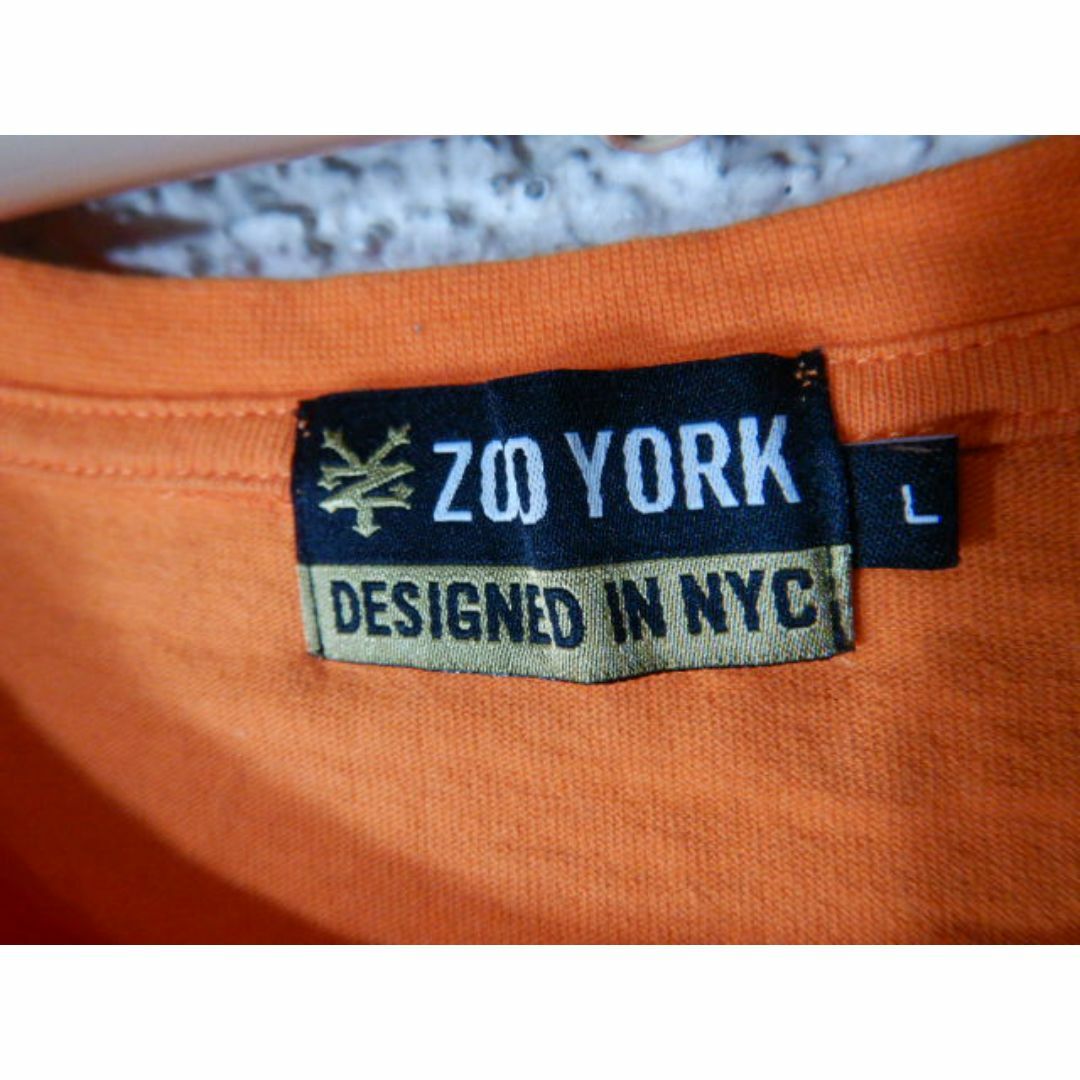 ZOO YORK(ズーヨーク)の8886　ZOO　YORK　半袖　tシャツ　人気　ロゴ　デザイン　 メンズのトップス(Tシャツ/カットソー(半袖/袖なし))の商品写真