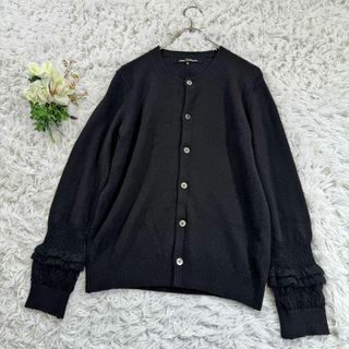 tricot COMME des GARCONS - 美品 入手困難 コムデギャルソン カーディガン カシミヤ モヘヤ 混 M