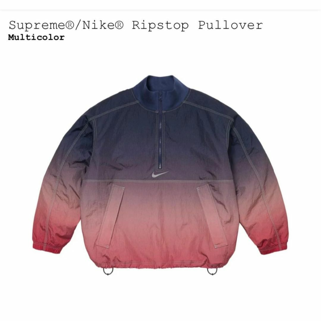 Supreme(シュプリーム)のSupreme Nike Ripstop Pullover Multicolor メンズのジャケット/アウター(ナイロンジャケット)の商品写真