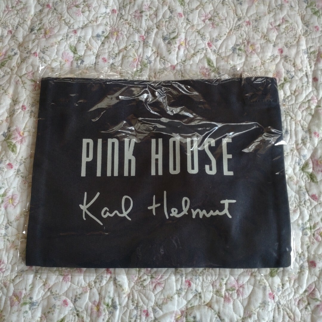 PINK HOUSE(ピンクハウス)のピンクハウス　ノベルティー♡サコッシュ ネイビー レディースのバッグ(ショルダーバッグ)の商品写真