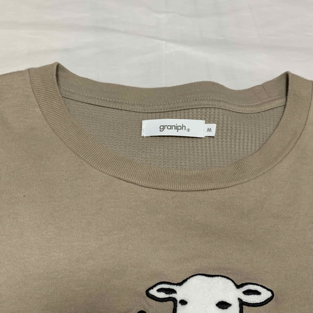 Design Tshirts Store graniph(グラニフ)のgraniph ラムチョップ Tシャツ  レディースのトップス(Tシャツ(半袖/袖なし))の商品写真