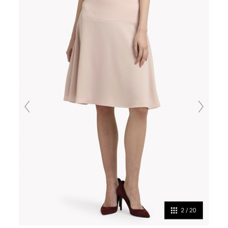 セオリー(theory)のセオリー スカート  Classic Crepe Flared Skirt(ひざ丈スカート)